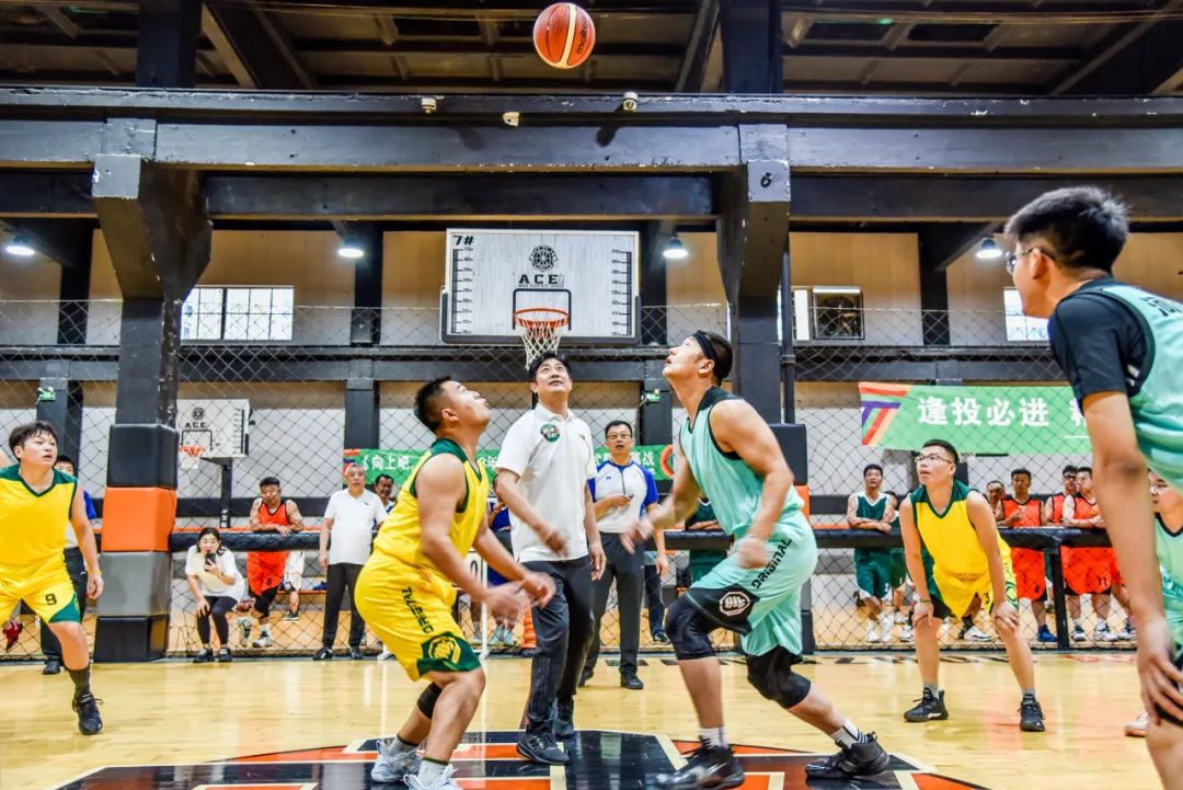 集团公司《向上吧 五建》2023年职工篮球比赛火热开赛(图7) 图片